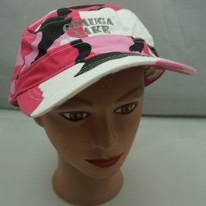 Geauga Lake Hat Pink Camo Women's Adjustable Cadet